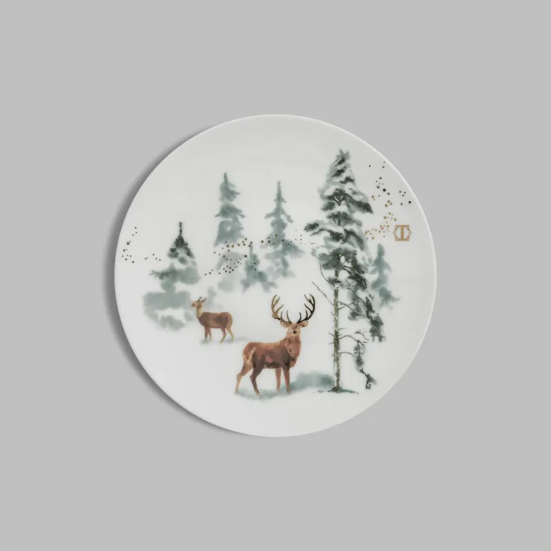 Тарелка десертная Сноуви