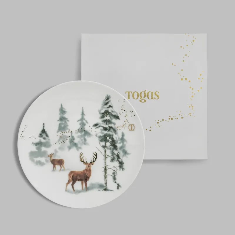 Тарелка десертная Сноуви