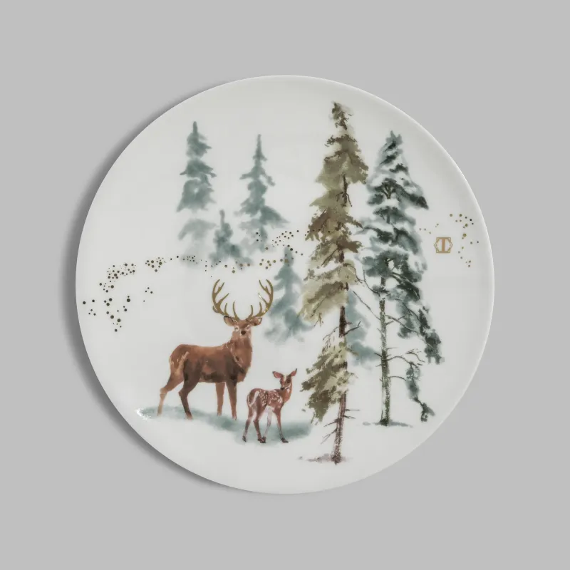 Тарелка обеденная Сноуви