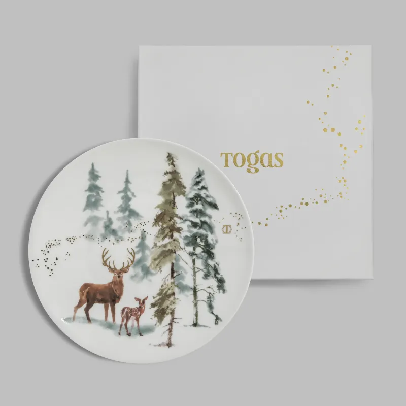 Тарелка обеденная Сноуви