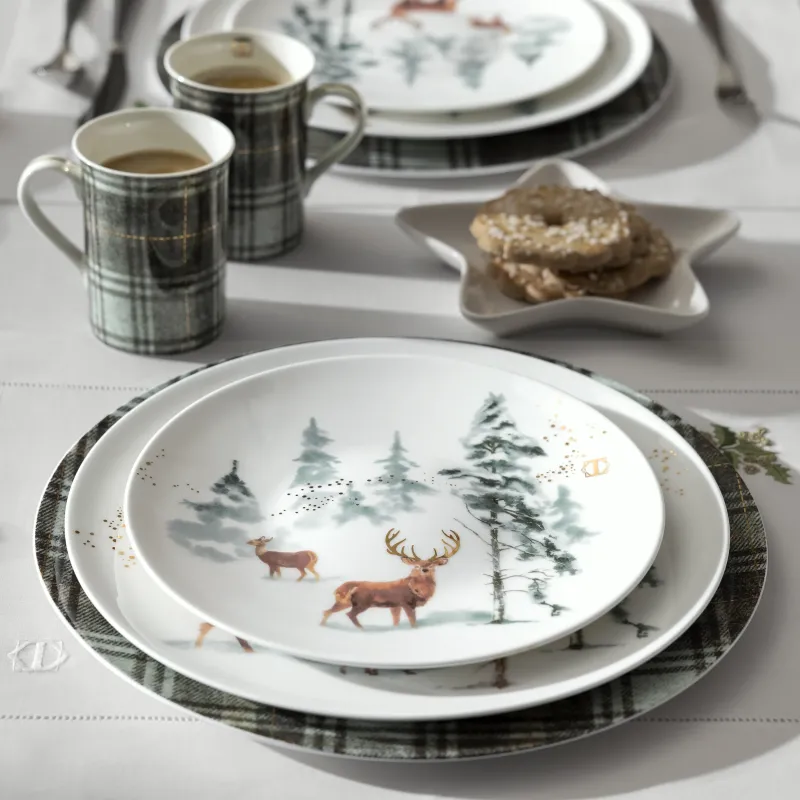 Тарелка десертная Сноуви