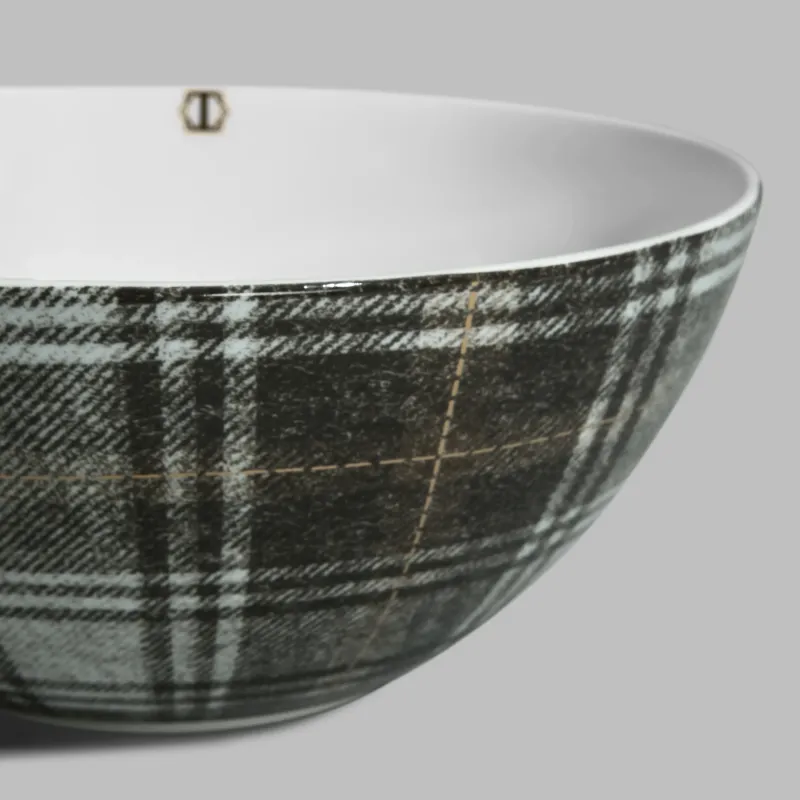 Тарелка салатная Сноуви