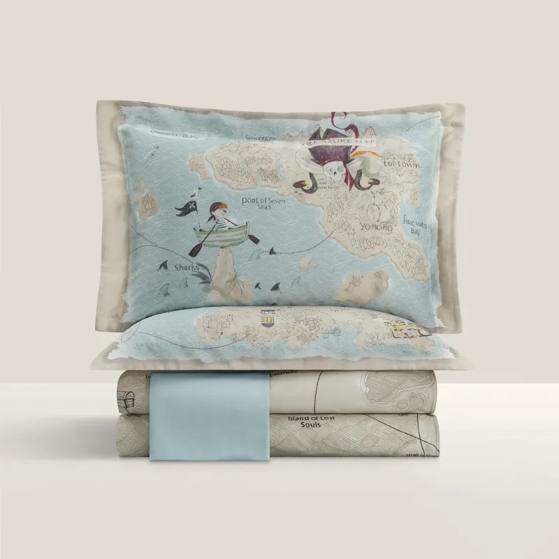 Комплект постельного белья для малышей Тортуга