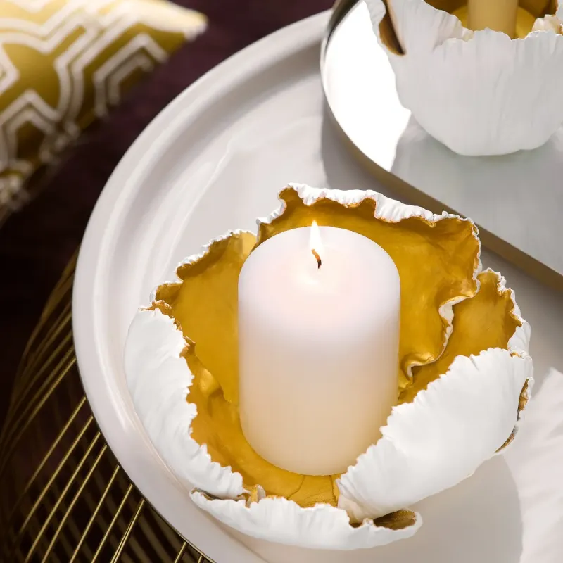 Подсвечник/Конфетница Камелия