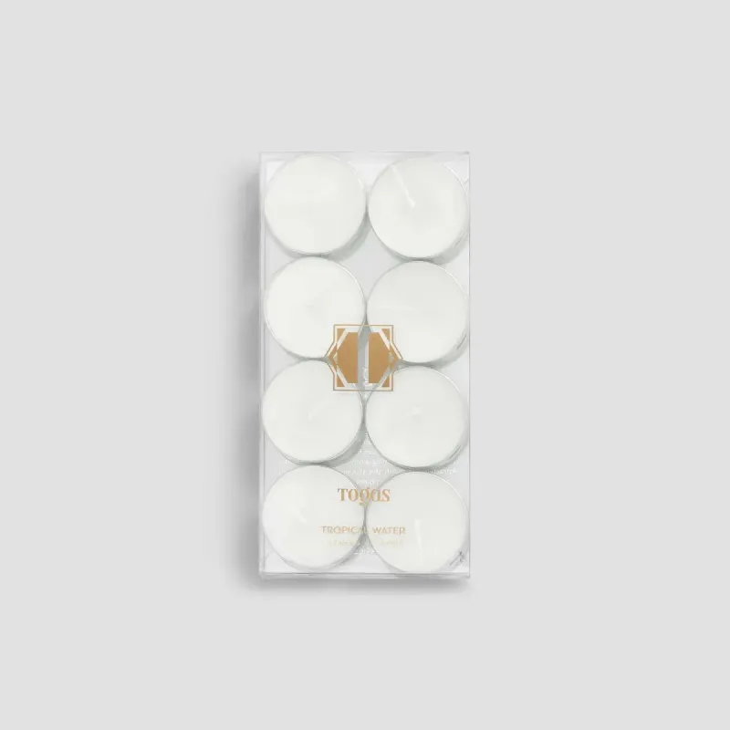 Набор ароматических свечей Тропическая вода