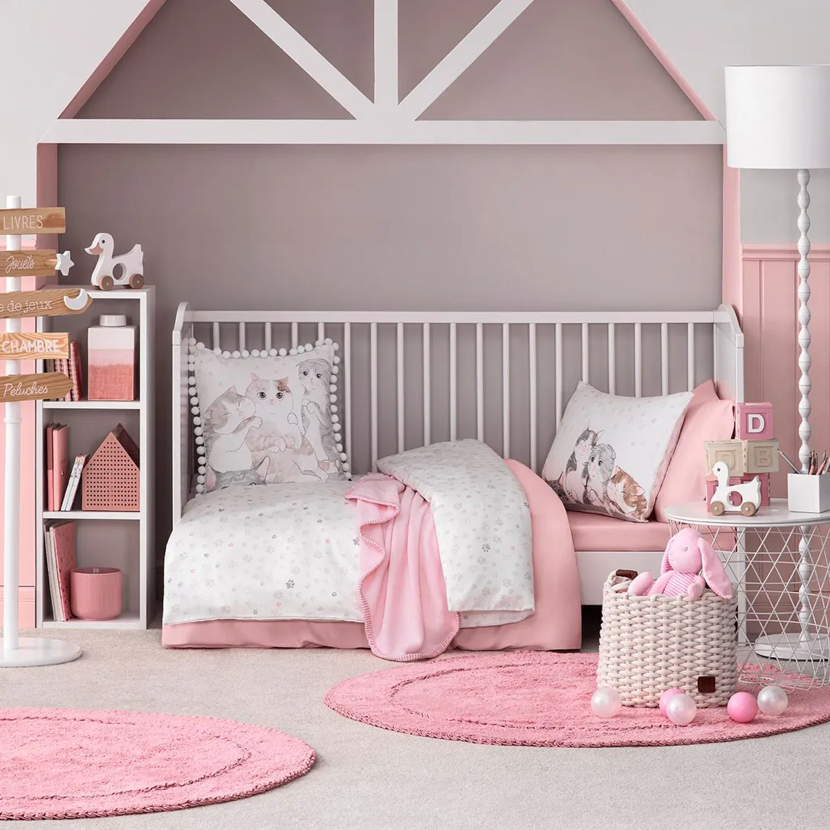 Комплект постельного белья для малышей Китти