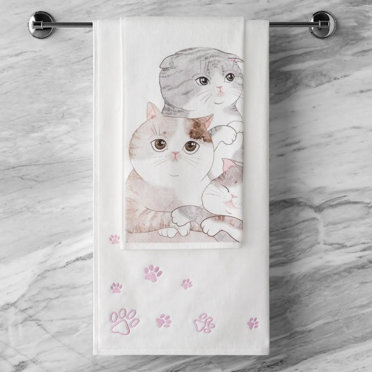 Комплект полотенец Китти