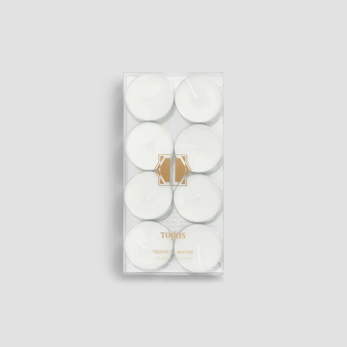 Набор ароматических свечей Тропическая вода